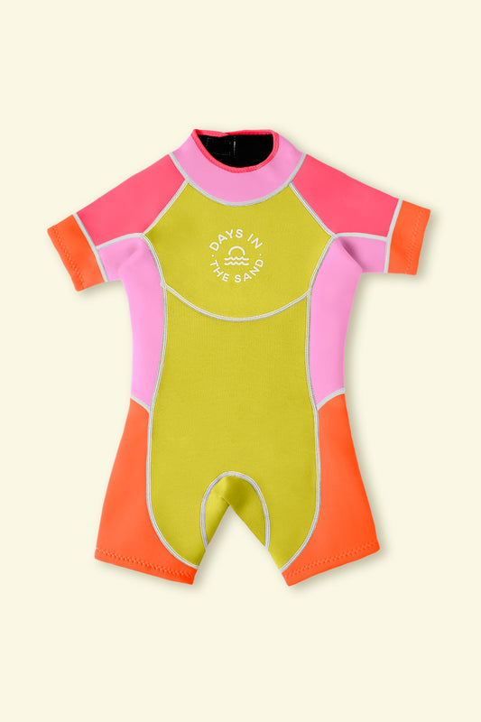 Lemon Swirl - 2mm Springsuit Wetsuit