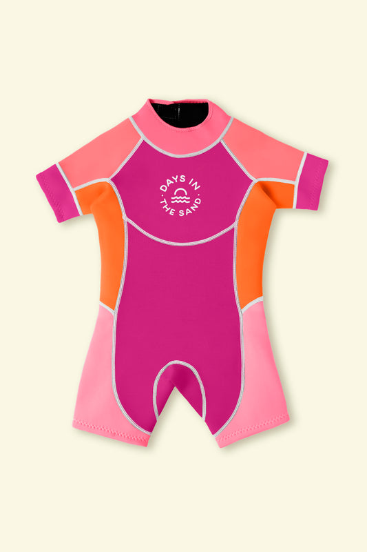 Purple Swirl - 2mm Springsuit Wetsuit