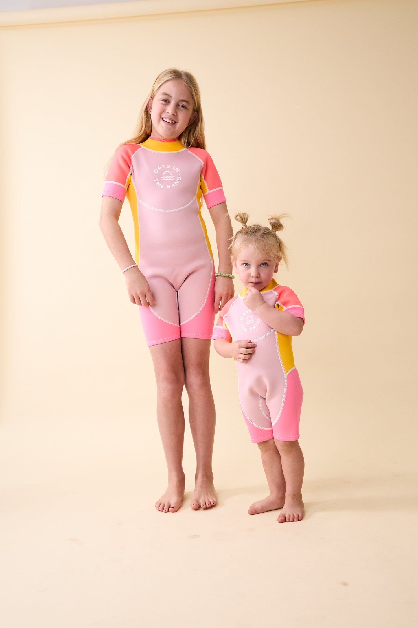 Pink Lagoon - 2mm Springsuit Wetsuit