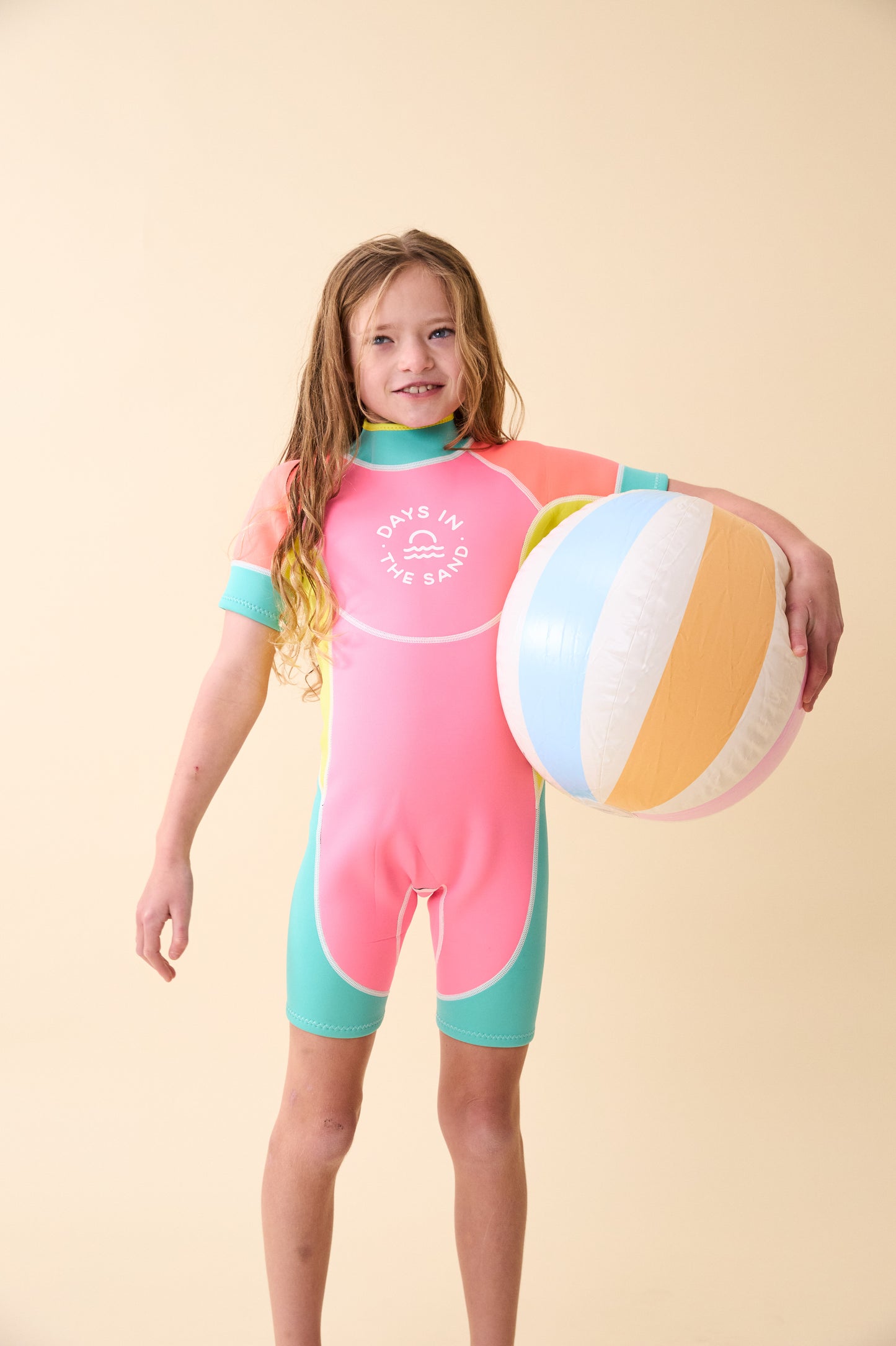 Bubblegum Breeze - 2mm Springsuit Wetsuit