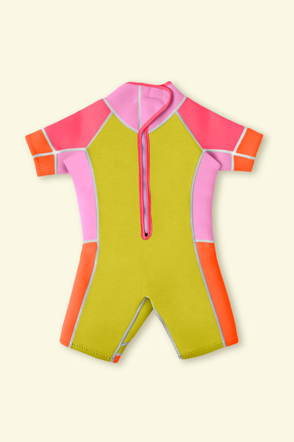 Lemon Swirl - 2mm Springsuit Wetsuit