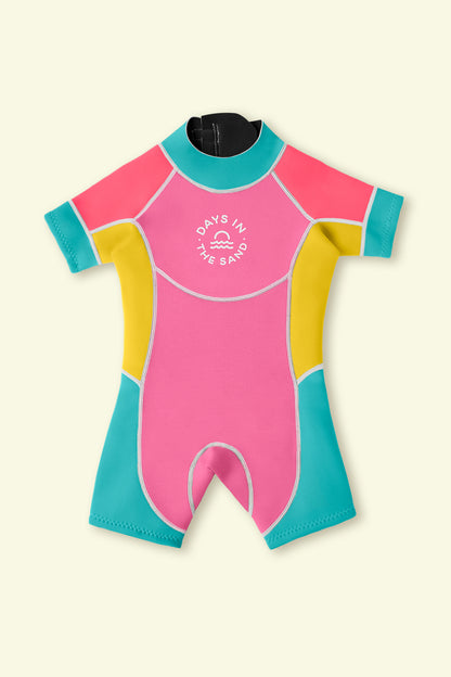 Bubblegum Breeze - 2mm Springsuit Wetsuit