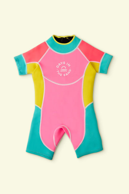 Bubblegum Breeze - 2mm Springsuit Wetsuit