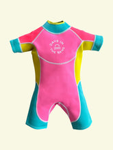 Load image into Gallery viewer, Bubblegum Breeze - 2mm Springsuit Wetsuit
