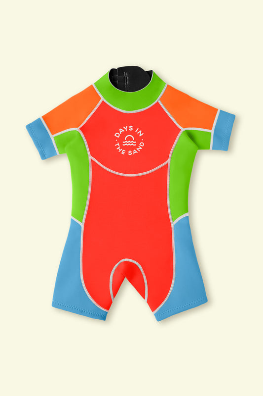 Fluro Fizz - 2mm Springsuit Wetsuit