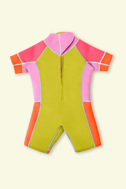 Lemon Swirl - 2mm Springsuit Wetsuit