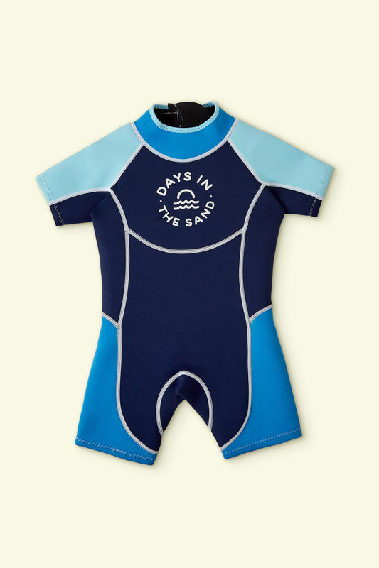 Mini Mal Back Zip 2mm Springsuit Wetsuit