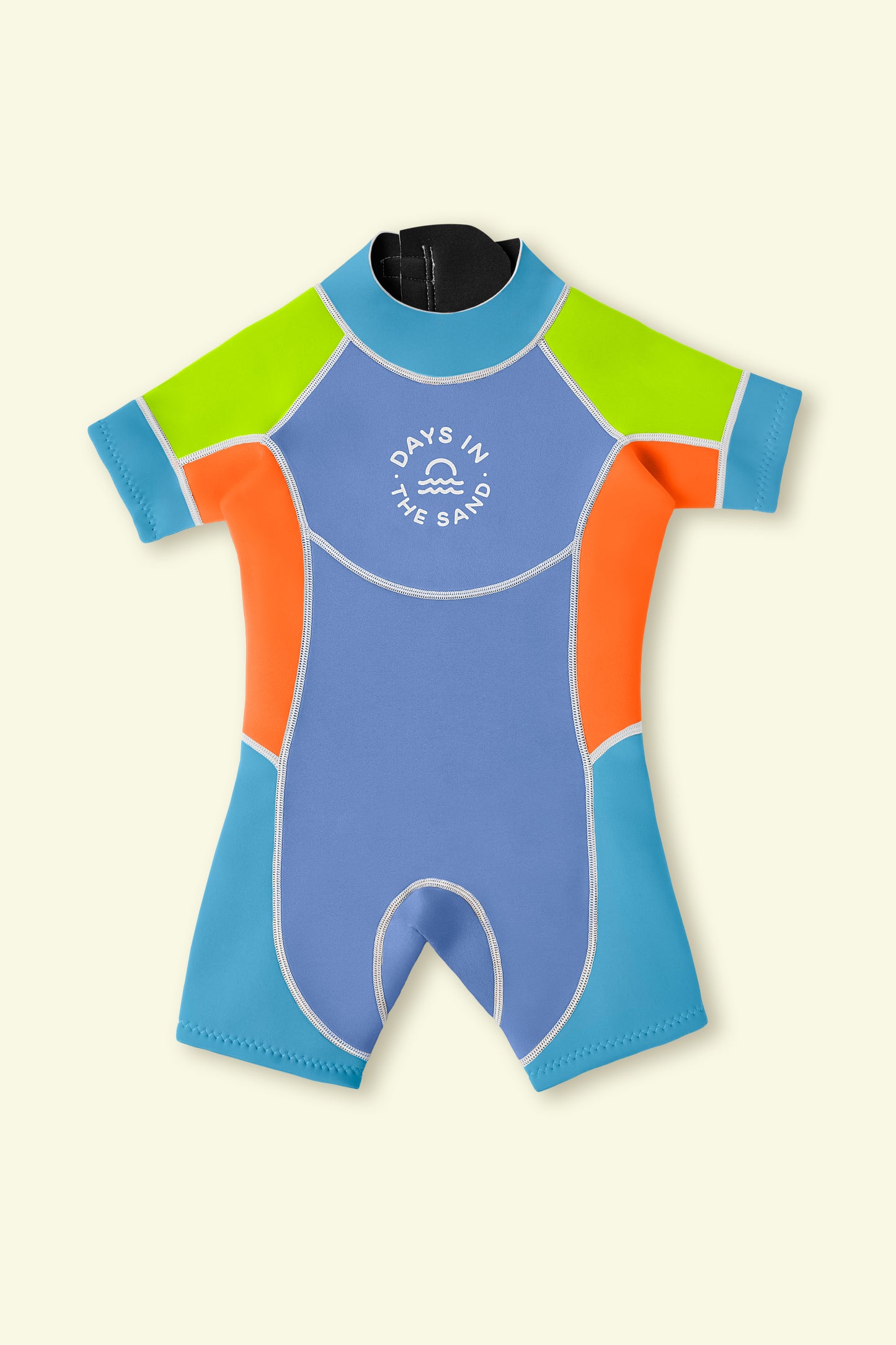 Tropical Tide Back Zip 2mm Springsuit Wetsuit